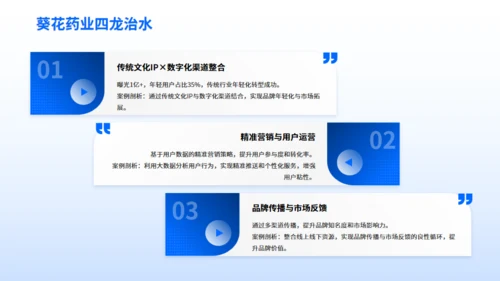 企业营销案例分享-数字营销创新策略通用PPT模板