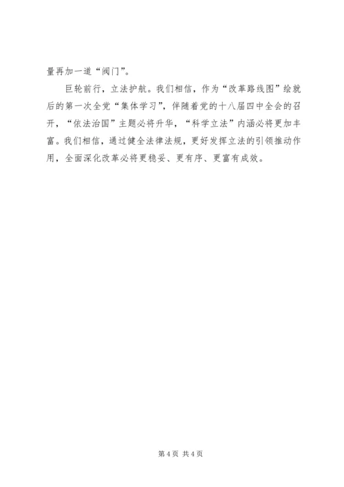 形式与政策十八届四中全会心得体会 (4).docx