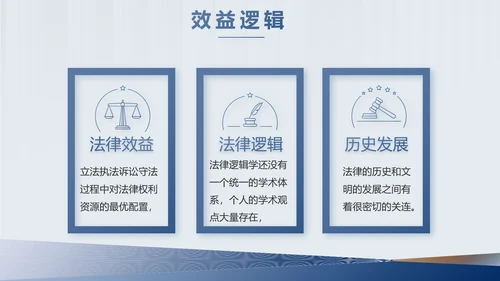 严谨简约法律硕士论文答辩动态PPT