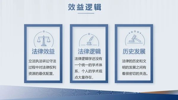 严谨简约法律硕士论文答辩动态PPT