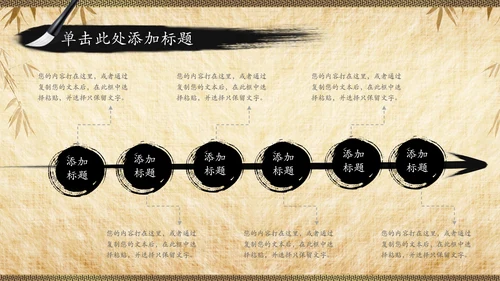 国学文化经典论语中国风道德讲堂PPT模板