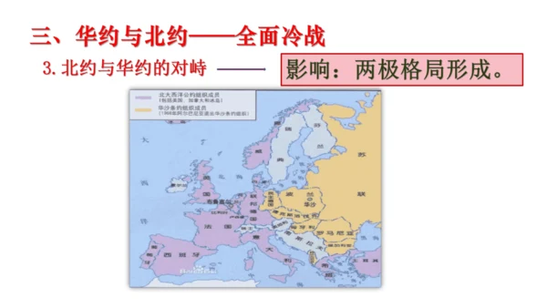 九下第五单元第一课 两极格局的形成 公开课课件