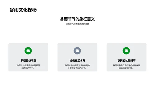 谷雨农事活动指导PPT模板