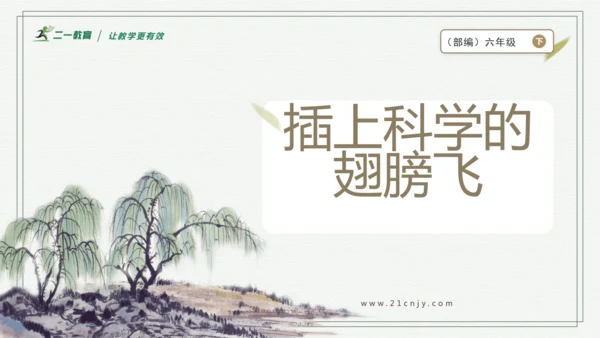 习作：插上科学的翅膀飞  课件