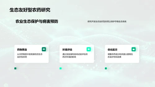 农业科研述职报告PPT模板