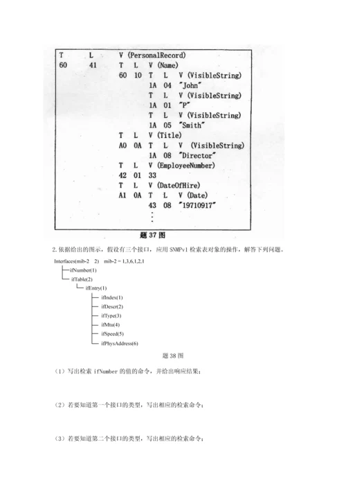 2023年全国自考计算机网络管理模拟题学生练习卷.docx