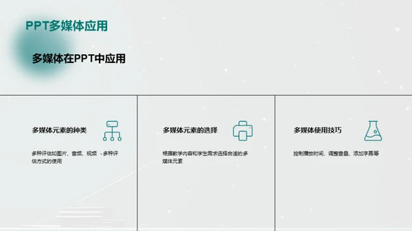 科技风教育培训教学课件PPT模板