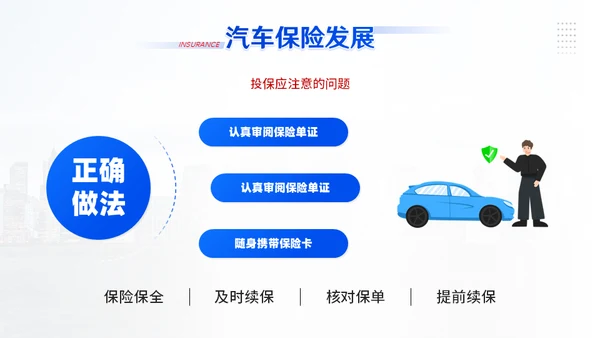 汽车保险车辆保险业务培训通用PPT模板