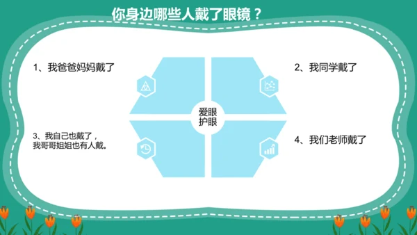 人教版一年级第二单元5爱眼护眼 预防近视 课件