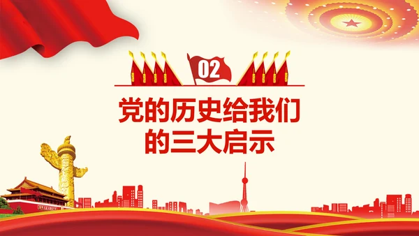 党史党课成立100周年百年党政PPT
