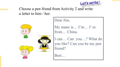 Module 5 Unit 2 I want a Chinese pen pal 课件(共32张PP
