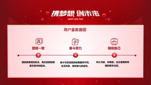 红色科技风高端地产年会