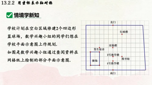 人教版数学八年级上册13.2.2  用坐标表示轴对称课件（共21张PPT）