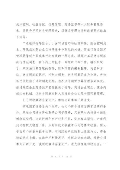 总会计师个人述职报告.docx