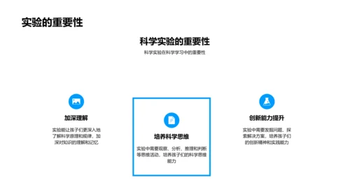 小学科学知识探索PPT模板