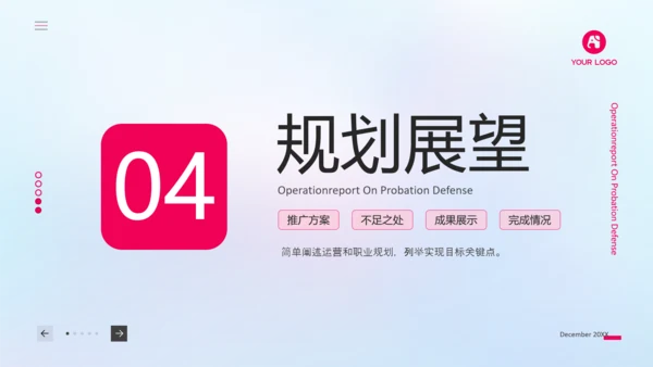 新媒体运营转正答辩工作汇报ppt模板