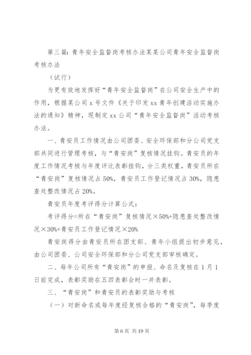 青年安全监督岗人员管理办法标准.docx