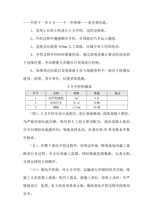 基坑开挖专项施工方案1.docx