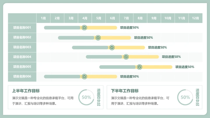 个性朋克工作总结汇报PPT模板