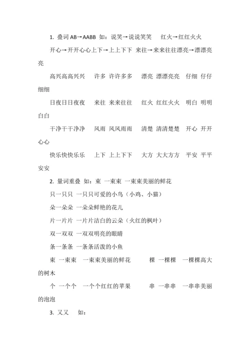 统编版一年级上册语文期末总复习资料精选版.docx