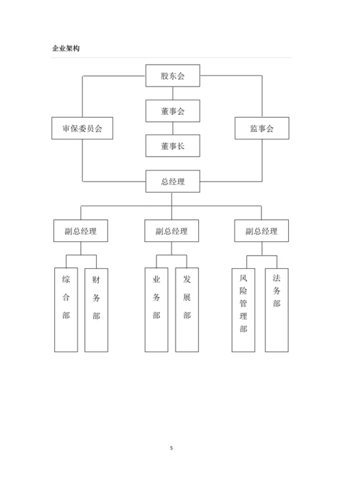 融资担保有限公司员工手册(全套).docx