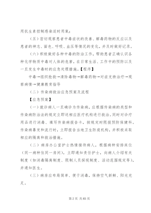 乡镇医院各种应急预案及程序.docx