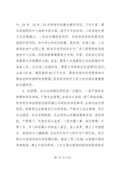 招管办工作总结及下年计划.docx