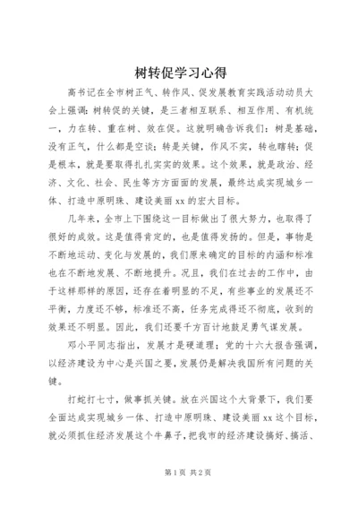 树转促学习心得.docx