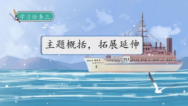 【核心素养】部编版语文四年级下册-24.“诺曼底号” 遇难记第2课时（课件）