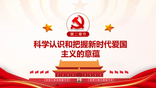 加强爱国主义教育弘扬爱国主义精神主题教育PPT微党课