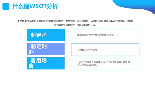SWOT分析营销业务员培训课件通用PPT模板