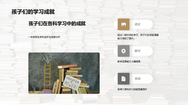 一年级的成长足迹