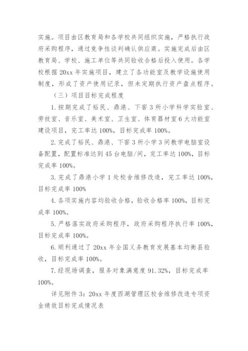 项目绩效目标执行监控报告.docx