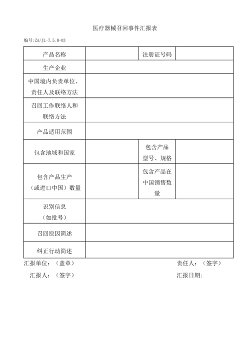 医疗器械召回管理核心制度.docx
