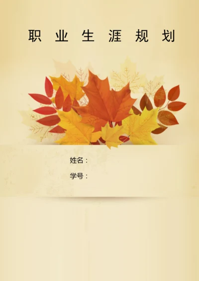 11页4200字投资与理财专业职业生涯规划.docx