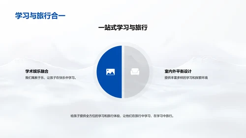 游学项目介绍会PPT模板