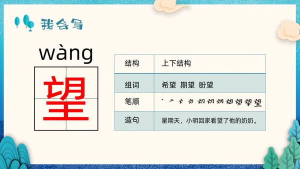 蓝色剪纸小学语文二年级下册PPT课件祖先的摇篮PPT模板宣小学语文二年级下册课件