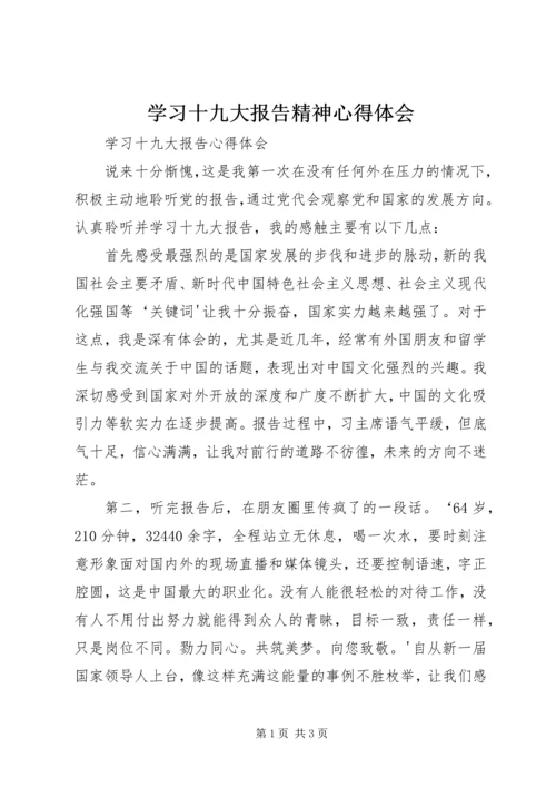 学习十九大报告精神心得体会 (10).docx