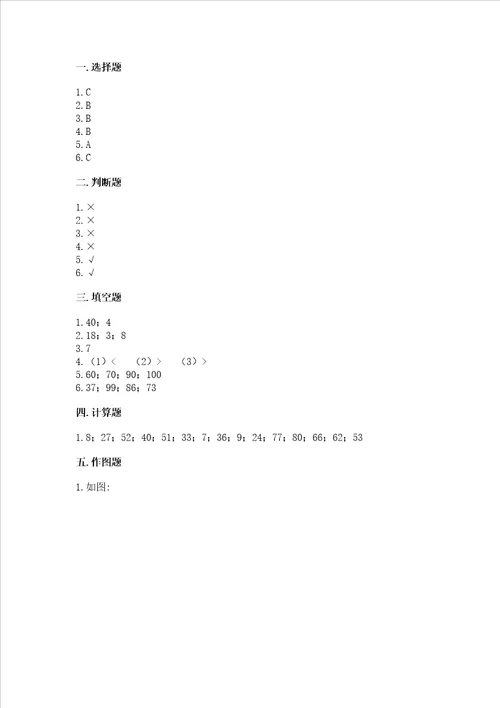 一年级下册数学期末测试卷含完整答案名校卷