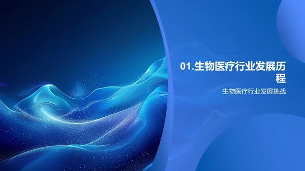 生物医疗行业解析PPT模板