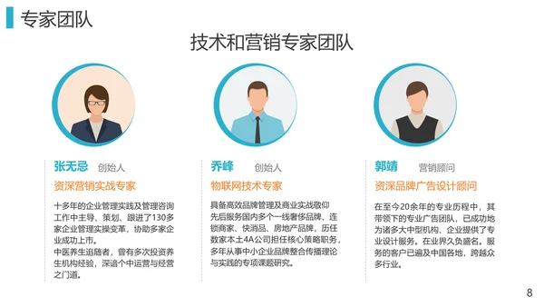 物联网智慧行业解决方案PPT模板
