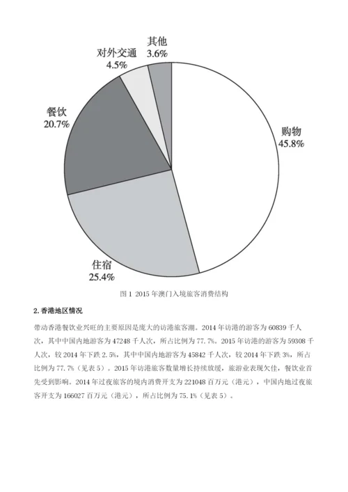 港澳台餐饮业发展报告.docx