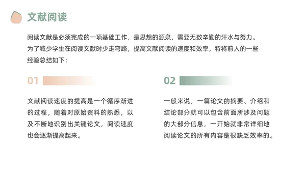 莫兰迪风如何写好文献综述PPT课件