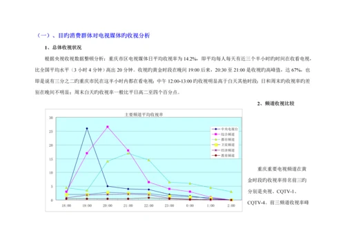 “益脑胶囊”广告媒体专题策划专题方案.docx