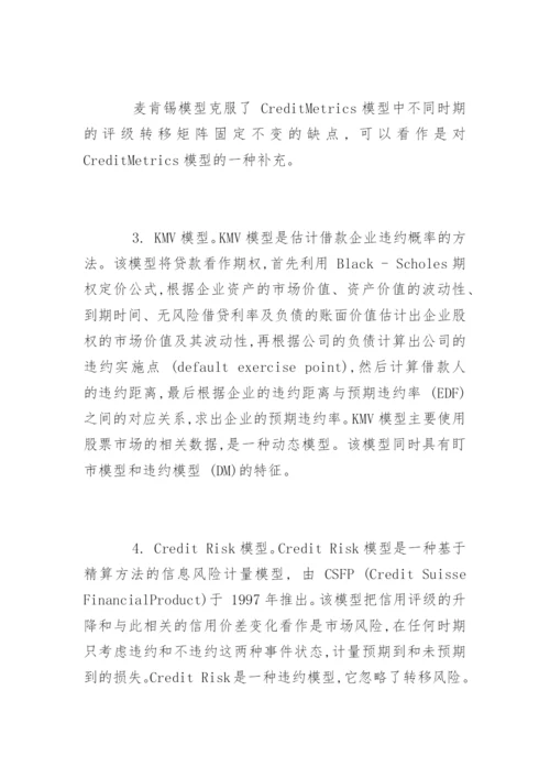 金融专业论文开题报告精编.docx