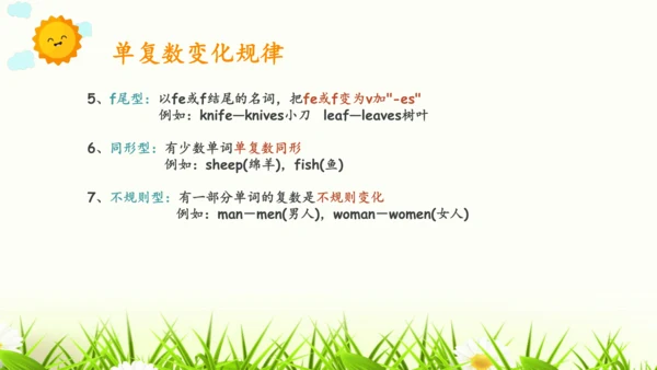 Unit 4 At the farm知识回顾汇总课件(共26张PPT)