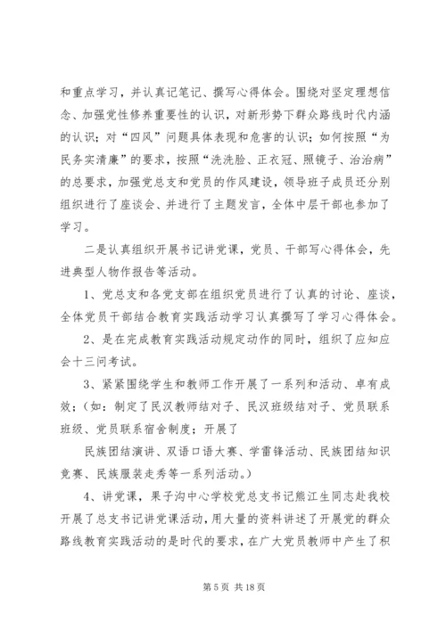 第一篇：党群工作部第四季度自查报告.docx