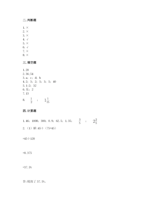 小升初数学期末测试卷（网校专用）.docx