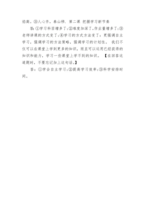 初一下册政治重要知识点总结.docx