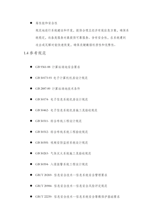 云数据采集中心及大数据计算平台建设专业方案.docx